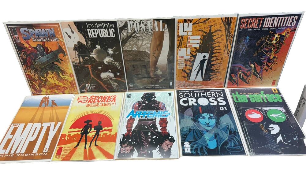 10 Image Comics Lot 1s Spawn Resurrection Secret Identities Six Fingers Postal